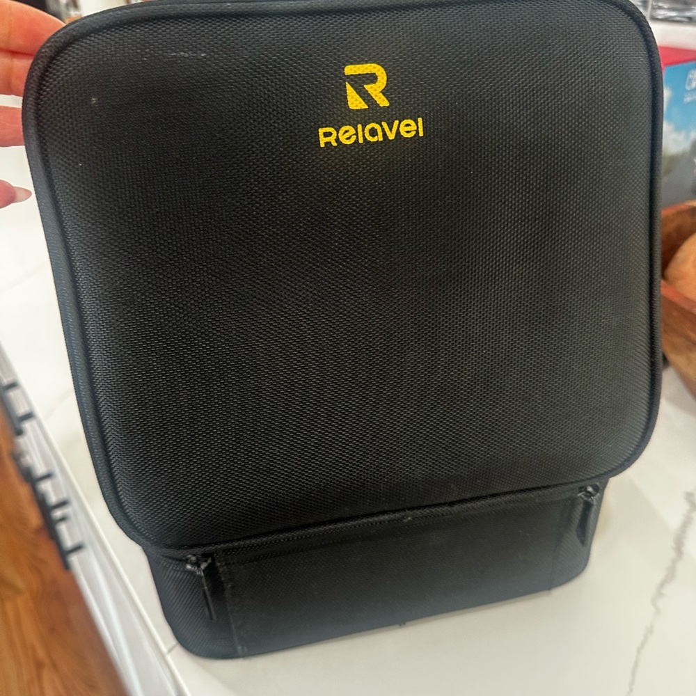 Relavel Black Travel makeup Case